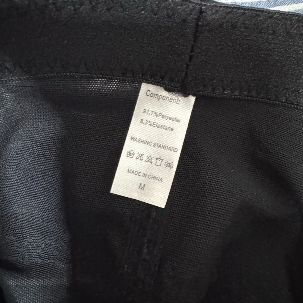High-Waisted Black Shapewear Briefs - Picture 3 of 3